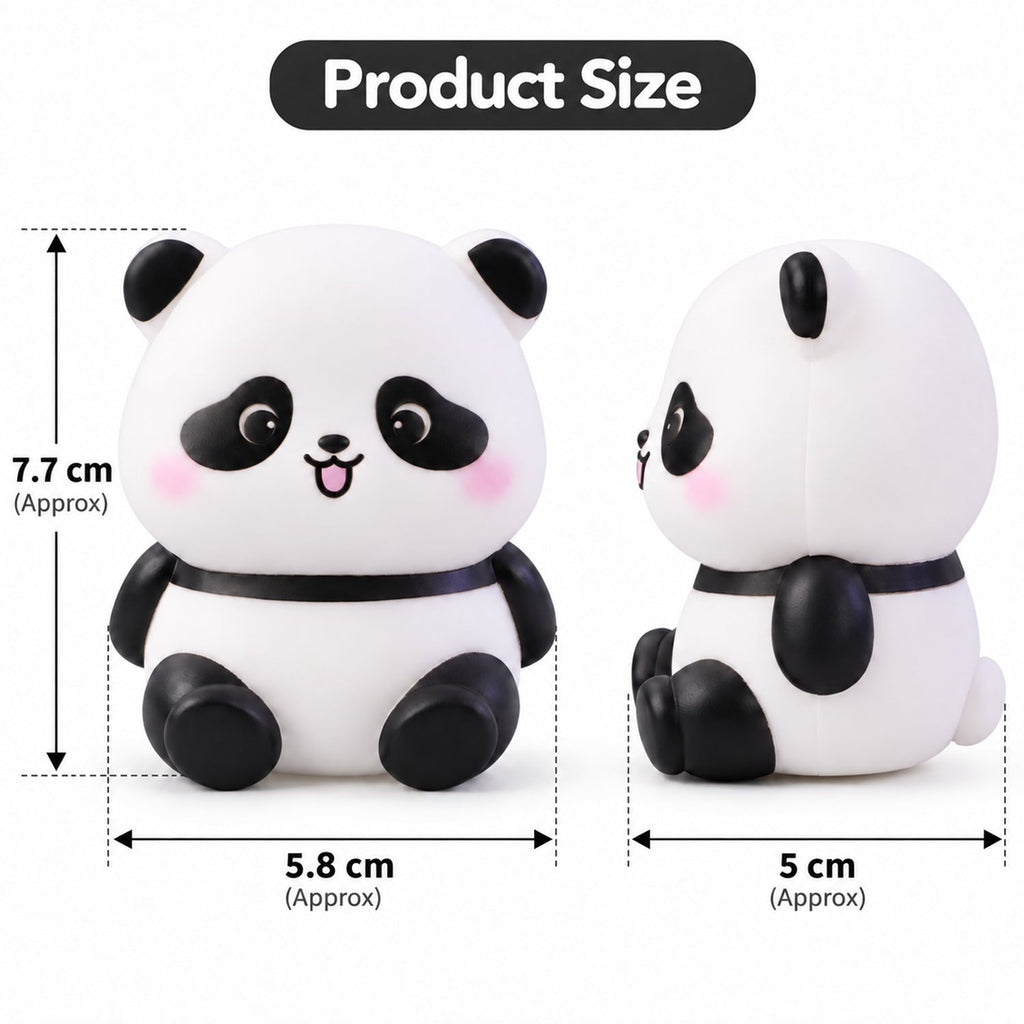 Sitting Panda Led Night Light Add A Gentle And Charming Glow To Bedrooms Nurseries And Bedside Spaces (1 Pc)
