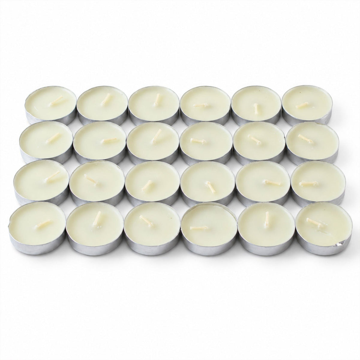 Decorative Wax Tealight Candles For Home Party And Wedding Decor (24 Pc Set)