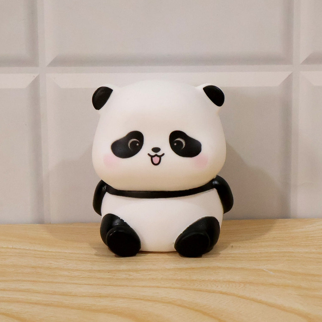 Sitting Panda Led Night Light Add A Gentle And Charming Glow To Bedrooms Nurseries And Bedside Spaces (1 Pc)